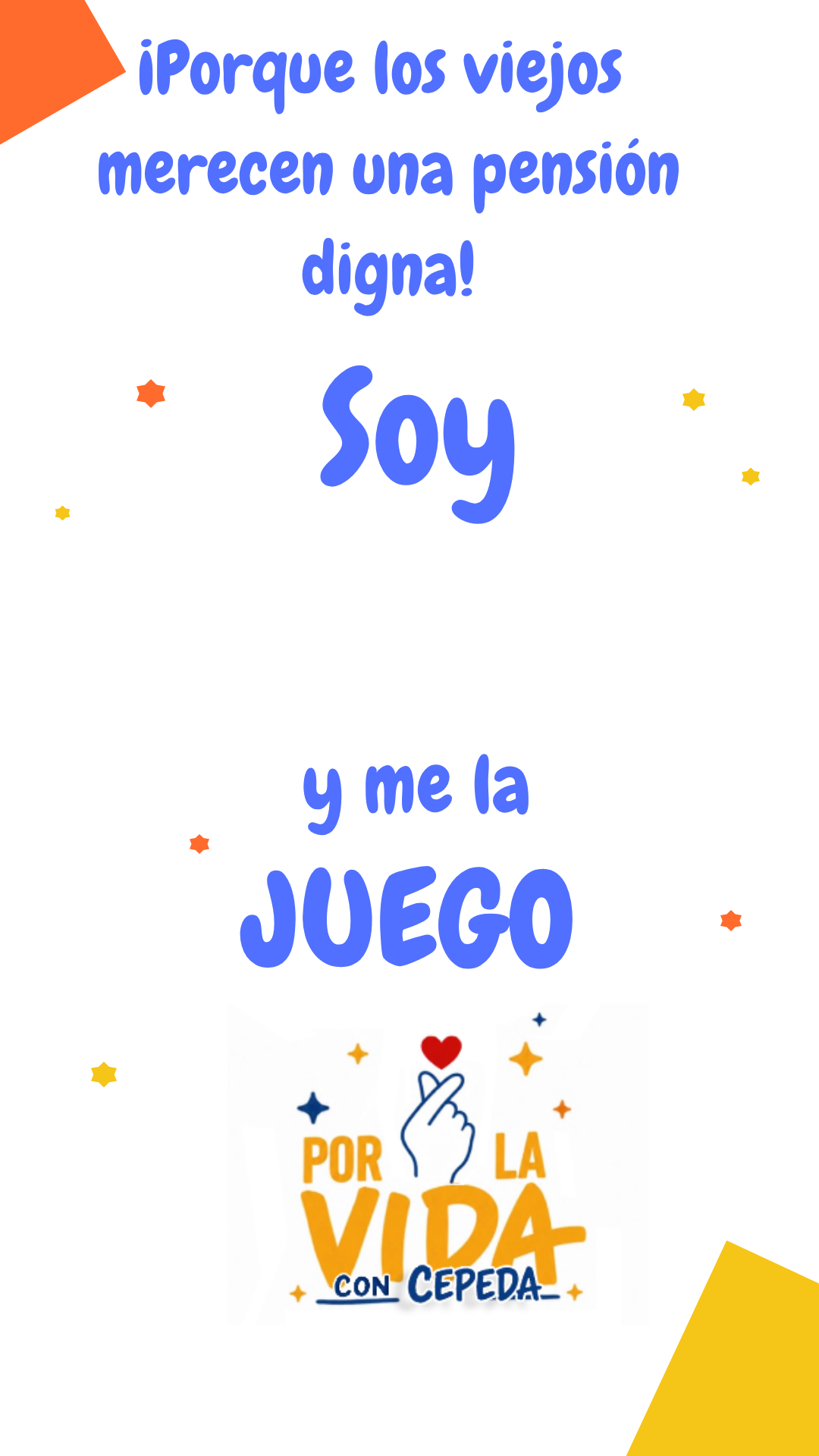 ¡Porque los viejos merecen una pensión digna!